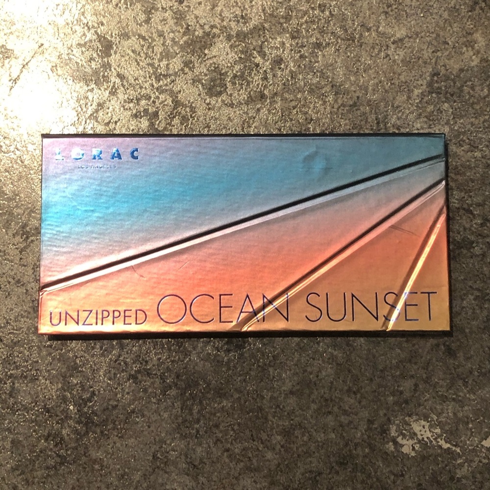 Lorac Unzipped Ocean Sunset Eyeshadow Palette